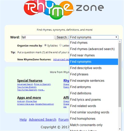 rhyming zone